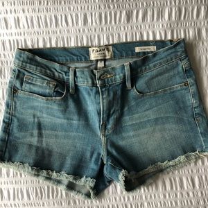Frame denim shorts. Size 25.